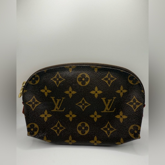 LOUIS VUITTON Monogram Pochette Cosmetic PM Pouch - Picture 1 of 12
